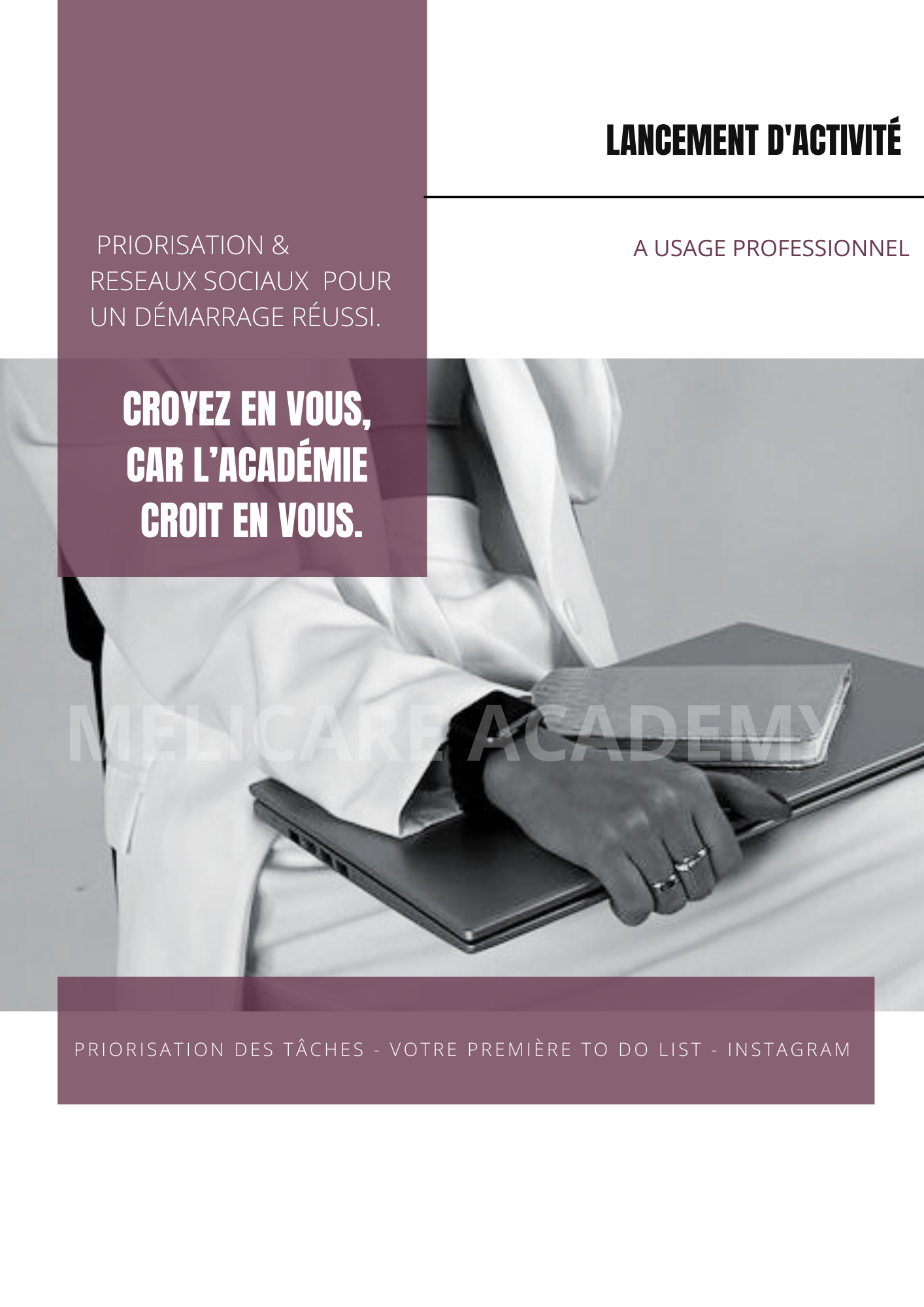 E-Book - Stratégie Marketing, Vos 3 premières to-do list & Mindset Entreprenarial